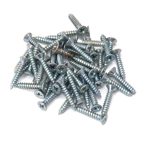 4 X 5/8" Nickel Screw pk
