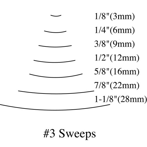 Flexcut #3 X 3/8" Gouge W/O Handle