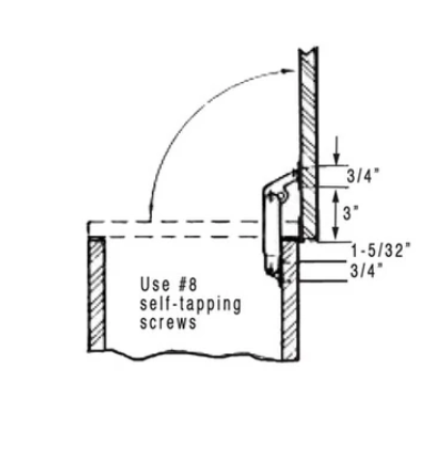 Anti Slam Lid Support (ea) S57554L