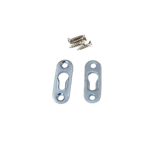 Single Keyhole Mounting Plate (2pk)