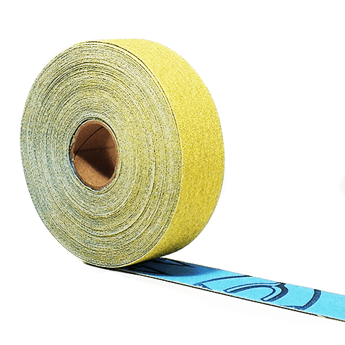 Klingspor Abrasives Gold Roll, 1"x 10MT (32.8FT) 400 Grit, J-Flex Cloth Backed Aluminum Oxide