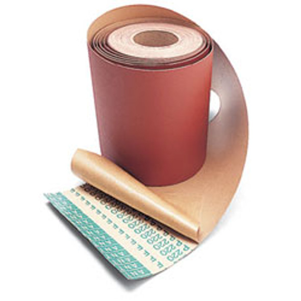 Klingspor Abrasives 4.5"x 10 Meter (33') Pressure Sensitive Adhesive, Heavy Paper Backed Roll, 60 Grit, Aluminum Oxide Klingspor Abrasives 4.5"x 10 Meter (33') Pressure Sensitive Adhesive, Heavy Paper Backed Roll, 60 Grit, Aluminum Oxide