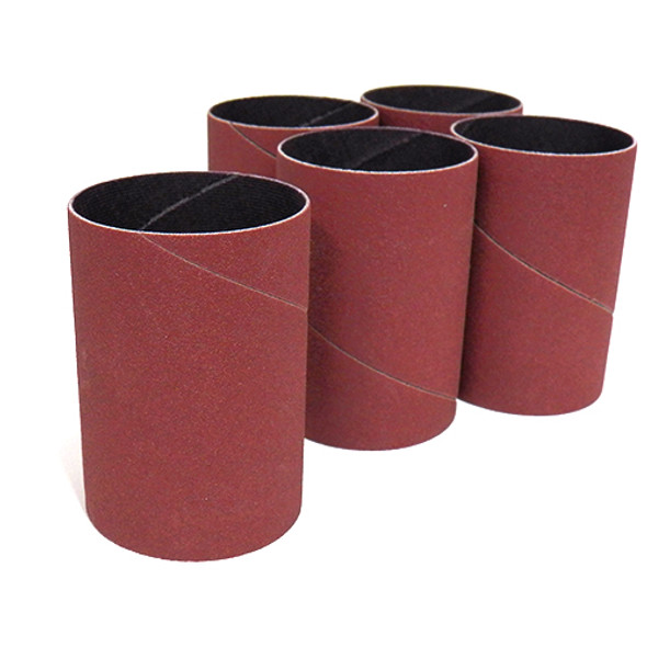 Klingspor Abrasives Aluminum Oxide Sanding Sleeves, 2"x 3" 60 Grit, 5pk