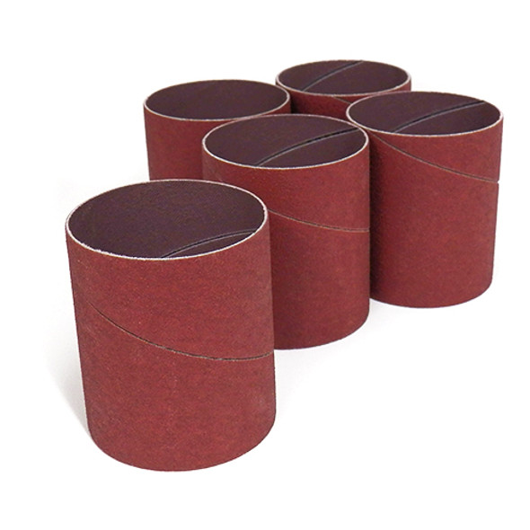 Klingspor Abrasives Aluminum Oxide Sanding Sleeves, 2-1/2"X 3" 60 Grit, 5pk
