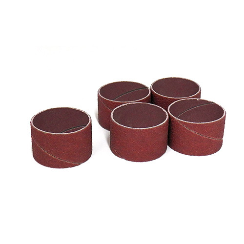 Klingspor Abrasives Aluminum Oxide Sanding Sleeves, 1-1/2"X 1" 150 Grit, 5pk