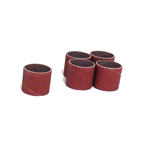 Klingspor Abrasives Aluminum Oxide Sanding Sleeves, 3/4"x 3/4" 100 Grit, 5pk