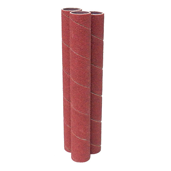 Klingspor Abrasives Aluminum Oxide Sanding Sleeves, 1/2"X 4-1/2" 60 Grit, 3pk