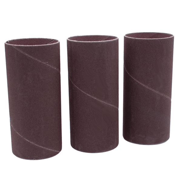 Klingspor Abrasives Aluminum Oxide Sanding Sleeves, 3inX 4-1/2in 60 Grit, 3pk