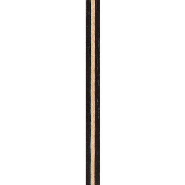 3/16" Inlay, Maple Center Line, Black Outside Lines, 2pk 3/16" Inlay, Maple Center Line, Black Outside Lines, 2pk