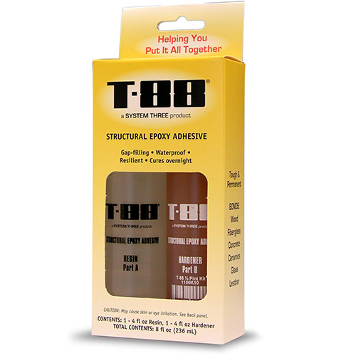 System Three T-88 Structural Epoxy, 1/2 Pint Kit