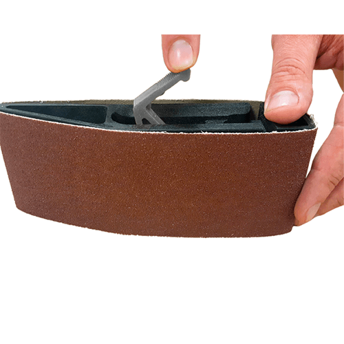 Sand Devil Block, w/ Quick Action Lever 2.5"x 14" Belt