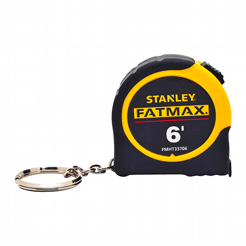 Stanley Key Chain Tape Measure 6'
