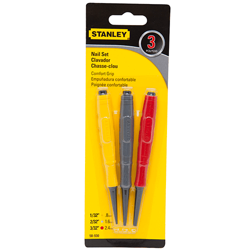 Cushion Grip Nail Set 3 Pieces