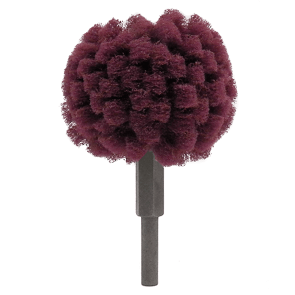 2" Scuff & Buff Ball Kit Maroon 320 Grit