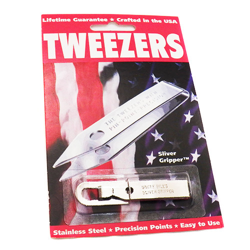 Pin-Point Tweezers w/Keychain Clip