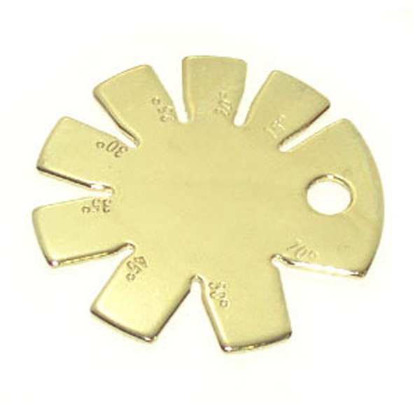 Brass Angle Checker - 8 Different Angles Brass Angle Checker - 8 Different Angles