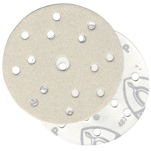 Klingspor Abrasives 6"x 15 Hole Discs For Makita BO6030 Sander, Hook & Loop 100 Grit, 50pk