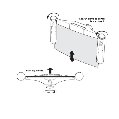 Veritas Scraper Blade & Holder Combo
