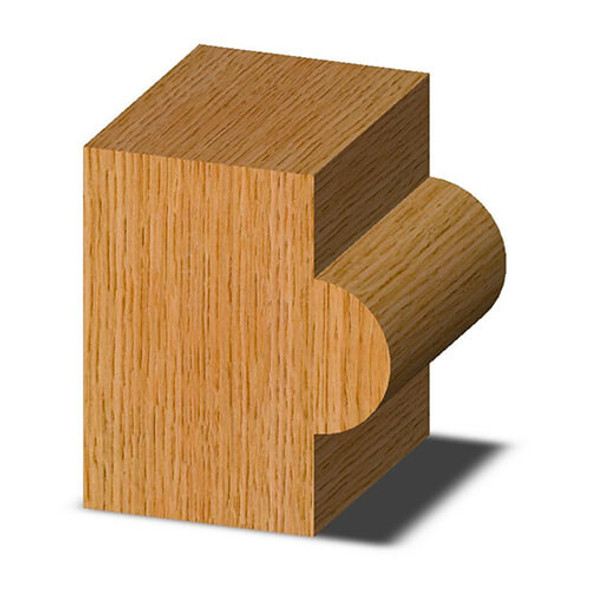 Half Round 3/16R X 7/8CH X 1/2SH Half Round 3/16R X 7/8CH X 1/2SH