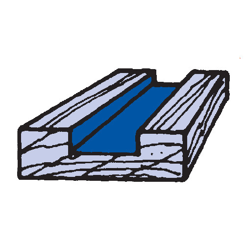 Straight Bit 23/32D X 3/4CH X 1/4SH