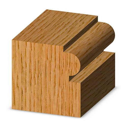 Edge Beading 1/4BD X 9/16CH X 1/4SH