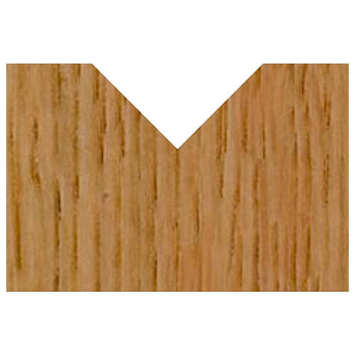 V-Groove 3/8D X 3/16PL X 1/4SH