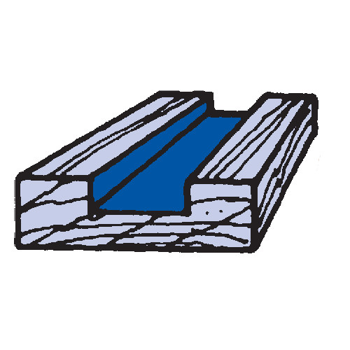 Straight Bit 23/32D X 1CH X 1/2SH