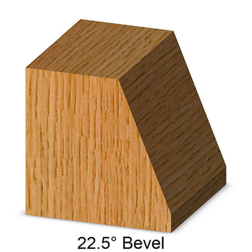 Edge Bevel 15/16CL X 22.5 Deg. X 1/2SH