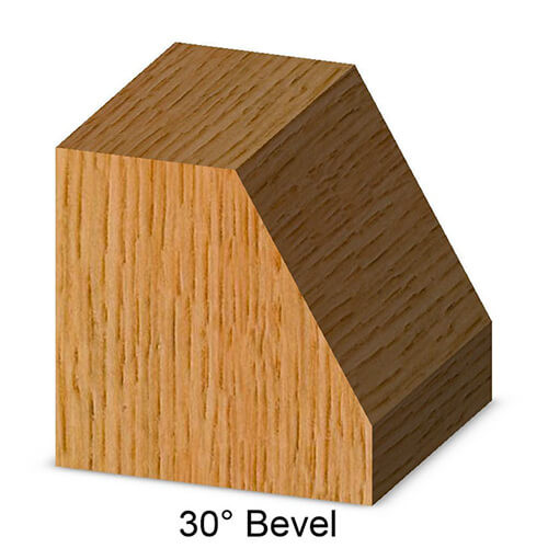 Edge Bevel 7/8CL X 30 Deg. X 3/4CH X 1/2SH