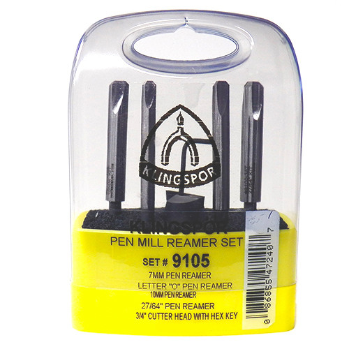 Klingspor Pen Mill Set, Complete 5 Piece Carbide