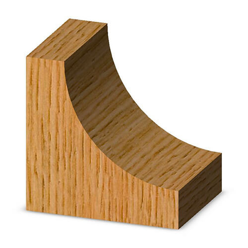 Cove 3/4R X 7/8CL X 1/2SH