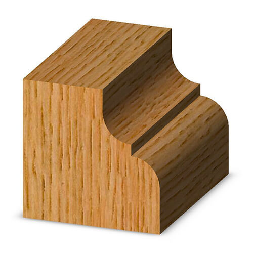 Cove & Bead 5/32R X 1/2CL X 1/4SH