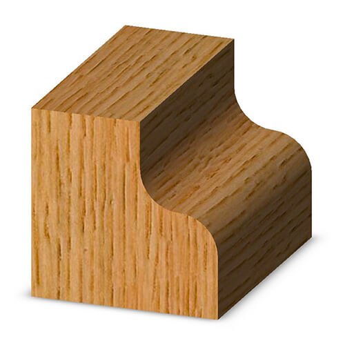 Ogee Bit 5/32R X 1/2CH X 1/4SH