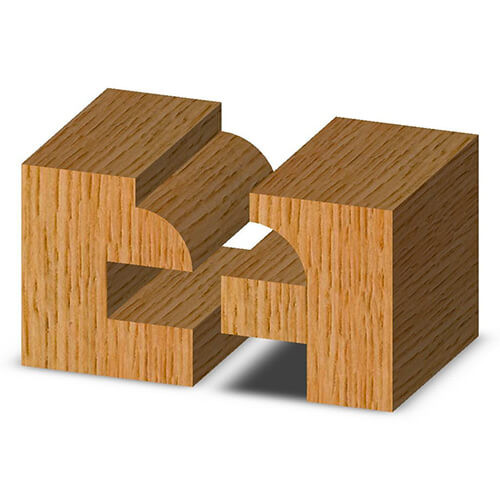 Rail & Stile Set / Round 1/2SH