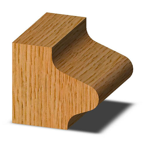 Door Edge 1-5/8LD X 15/16CH X 1/2SH
