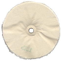 White Diamond Wood Buff 8" X 3/4" Hole