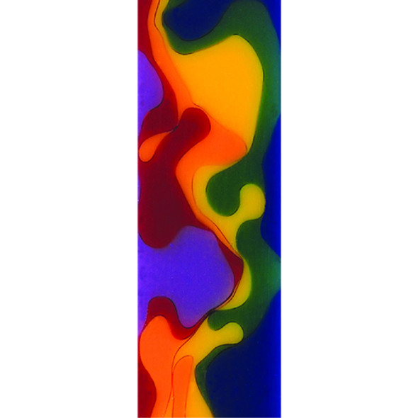 Rainbow Acrylic Acetate Pen Blank, each Rainbow Acrylic Acetate Pen Blank, each