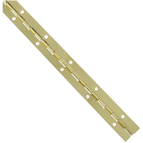 Brass 12" Continuous Hinge