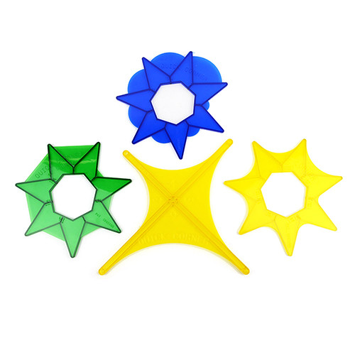 Radius / Angle Corner Templates Set 4pc