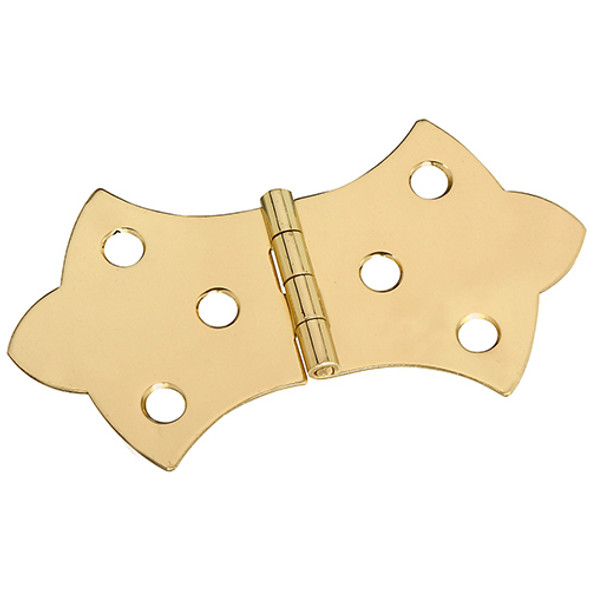 1-11/16"X3-1/16" Brass Hinge 2pk