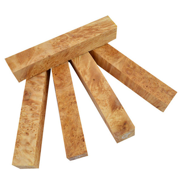 Stabilized Clear Box Elder Burl Pen Blank, each