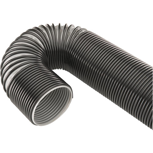 4" X 10' Hose (Clear with black reinforced ribbing)