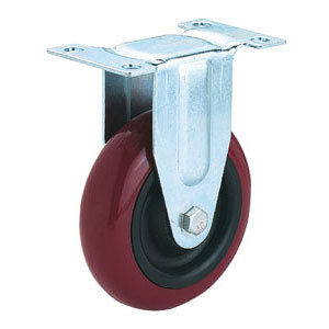 4" Poly Caster/Plate Fixed