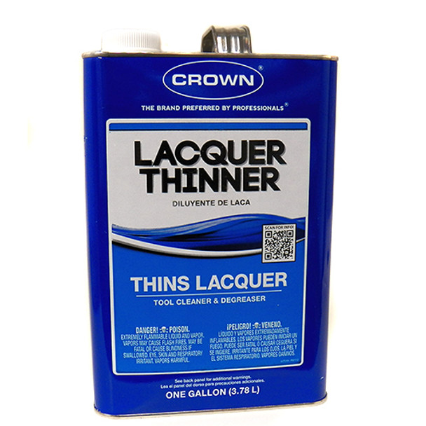 Crown Lacquer Thinner, Gallon Crown Lacquer Thinner, Gallon