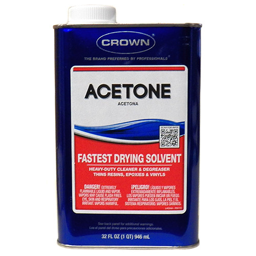 Crown Acetone, Quart