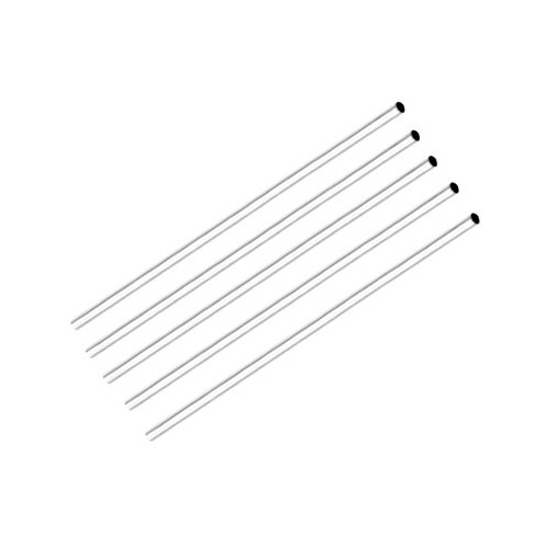 Pen Tubes 10" 7MM White (5pk)