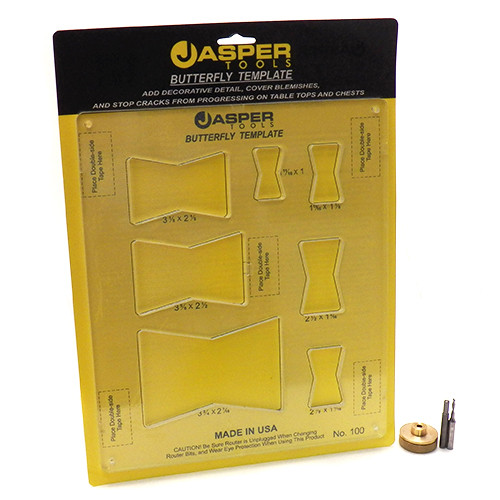 Router Inlay Kit & Butterfly Template