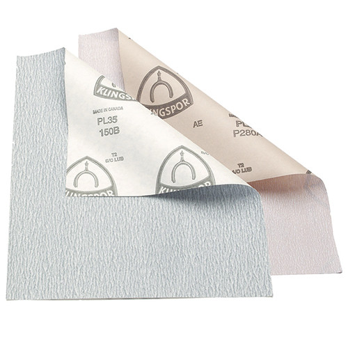 Klingspor Abrasives 80 Grit, Stearated Silicon Carbide, 9"x 11" Sheets, 50pk