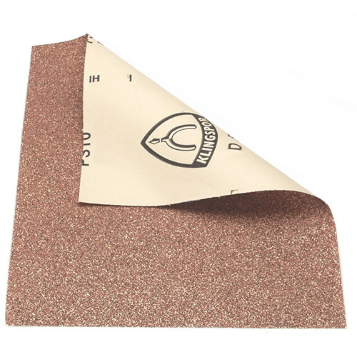 Klingspor Abrasives 180 Grit, Light Weight, Garnet, 9"x 11" Sheets, 50pk