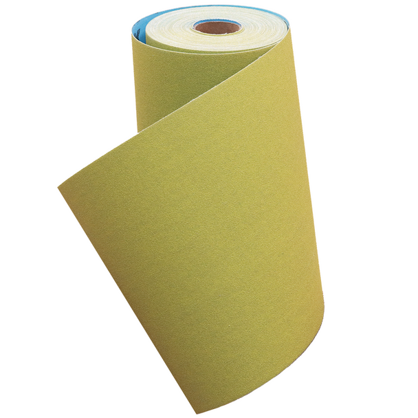 Klingspor Abrasives Gold Roll, 6"x 10MT (32.8FT), J-Flex Cloth Backed Aluminum Oxide